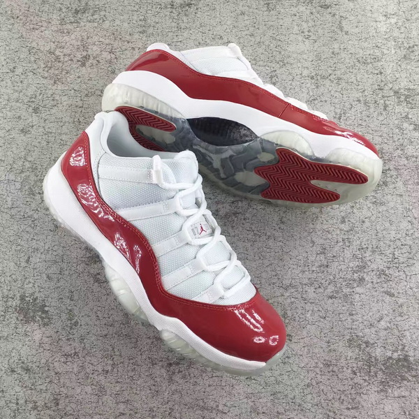 Authentic Air Jordan 11 Low Varsity Red